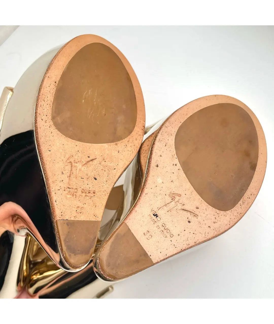 Giuseppe Zanotti T-strap Wedge Heel - 38/39