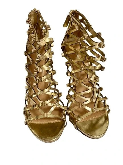 Dsquared2 Studded Cage Heels - 38