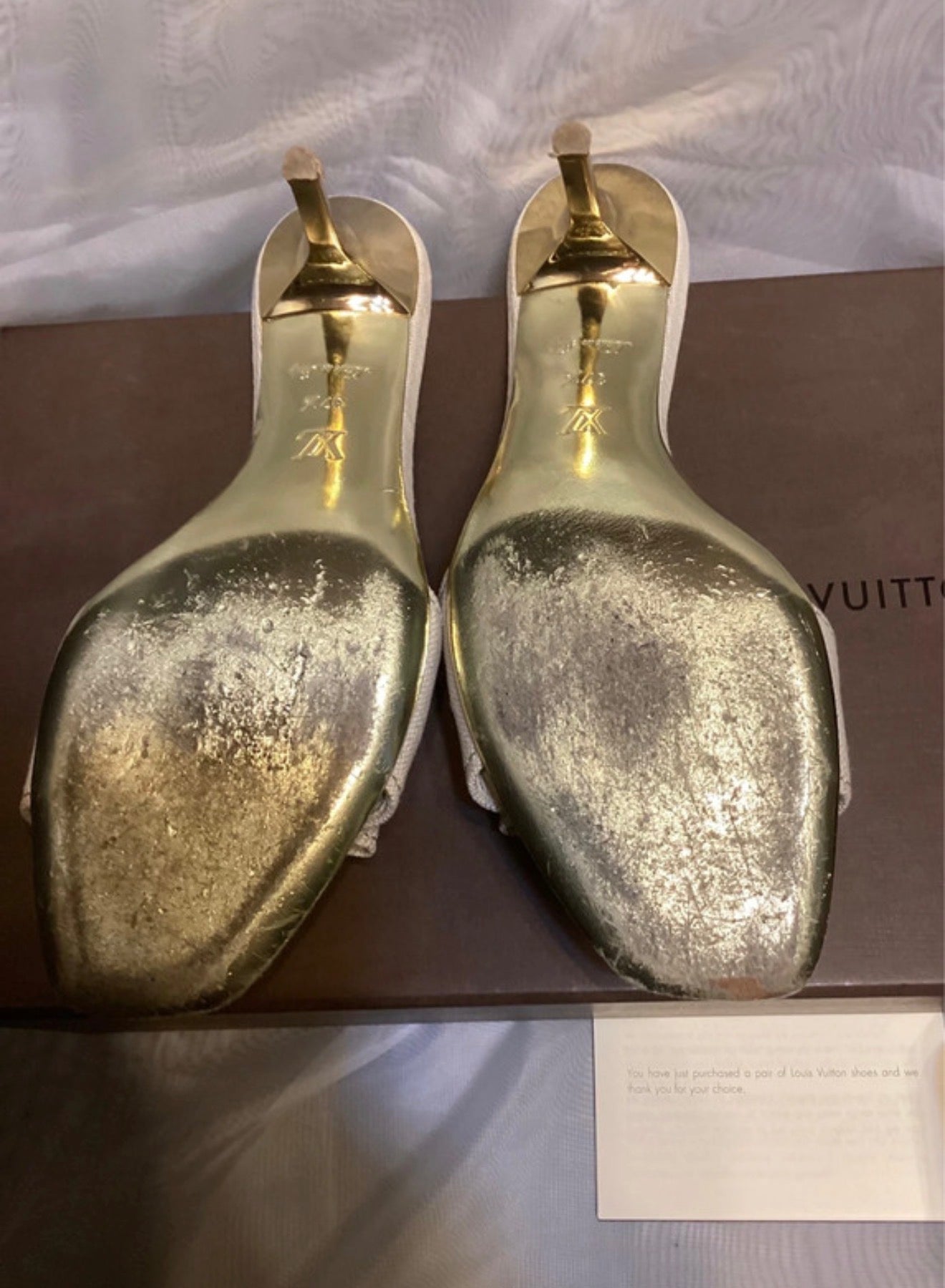 Louis Vuitton “Love” Heels - 37/38