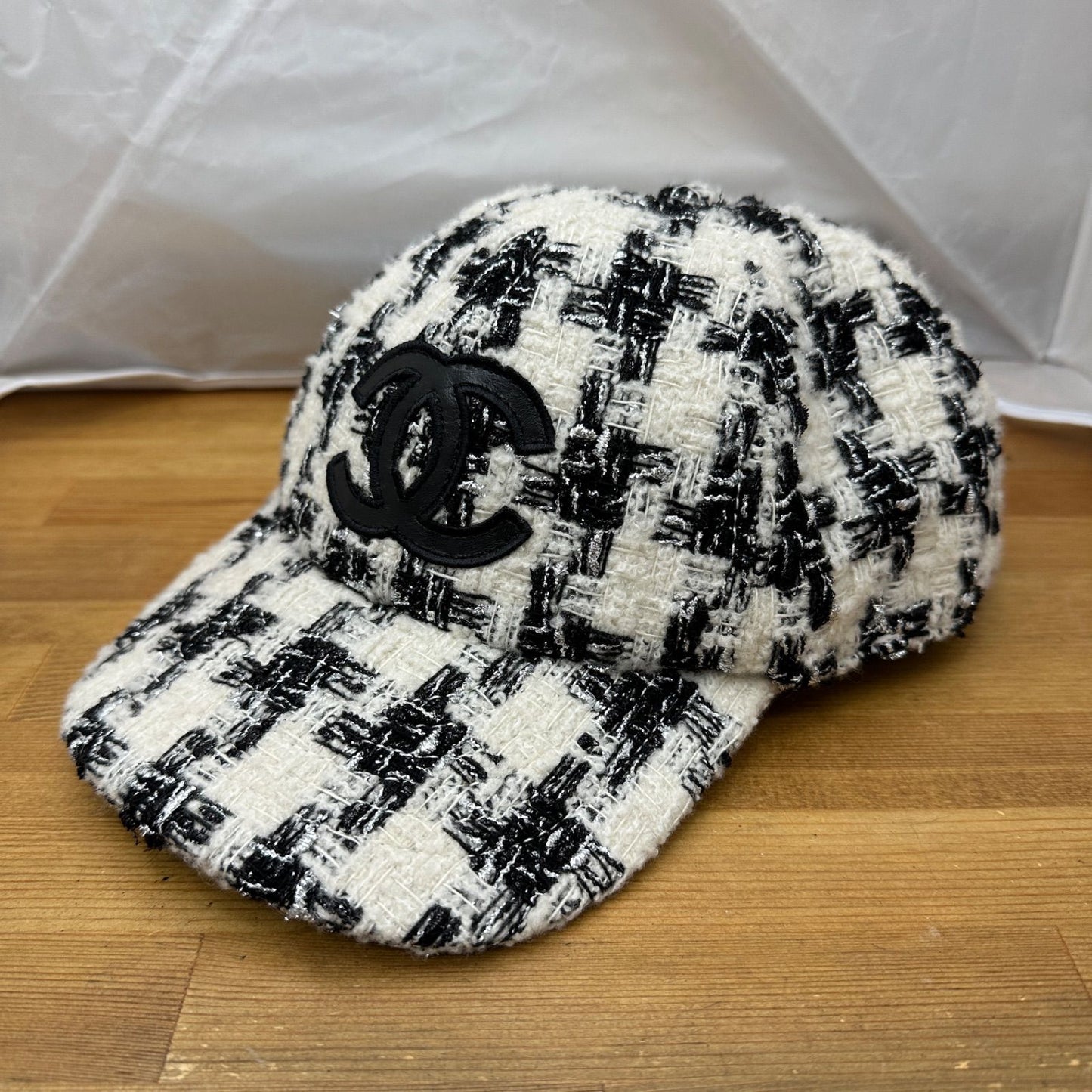 Chanel Tweed Cap