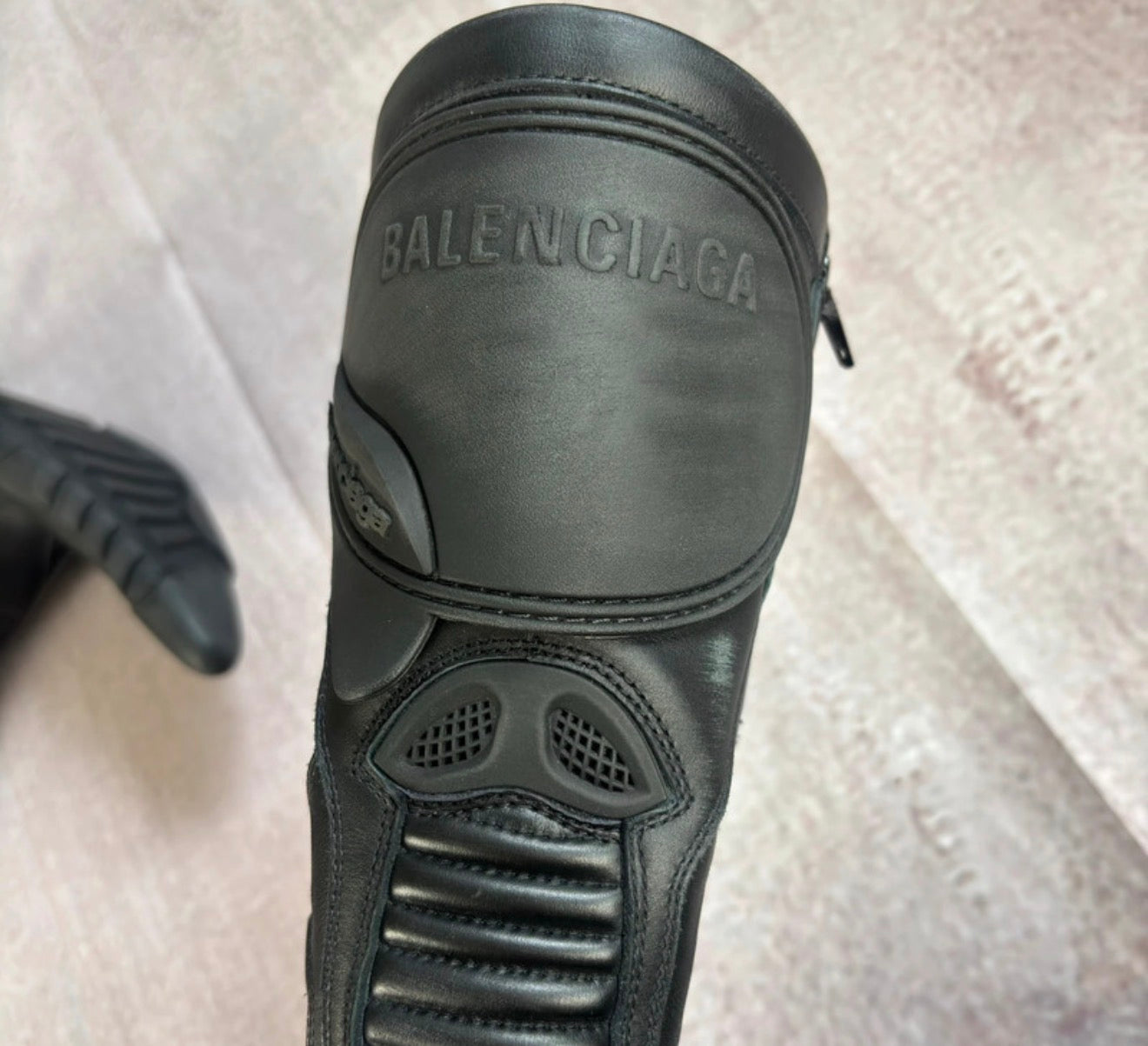Balenciaga Moto Boots - 38