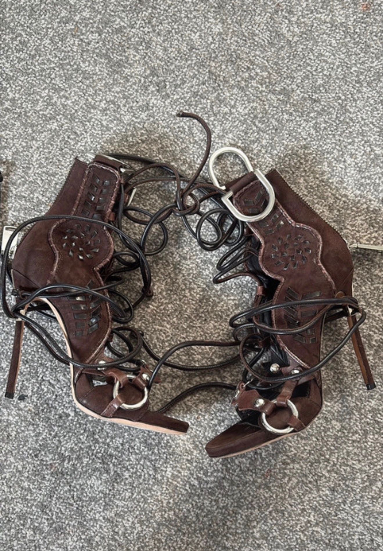 Dsquared2 Gladiator Lace up Heels - 39