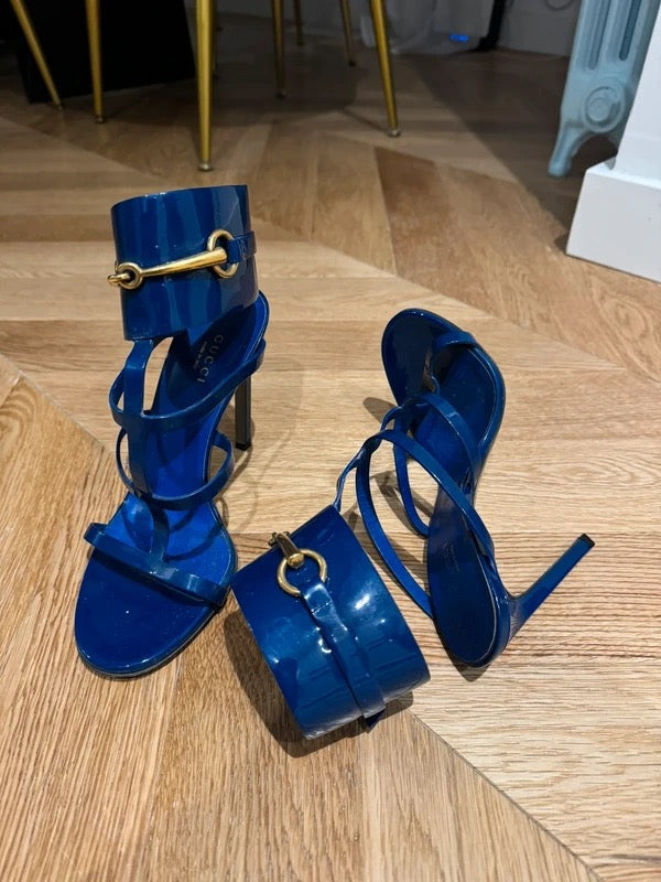 Gucci Cage Ursula Heels - 38.5