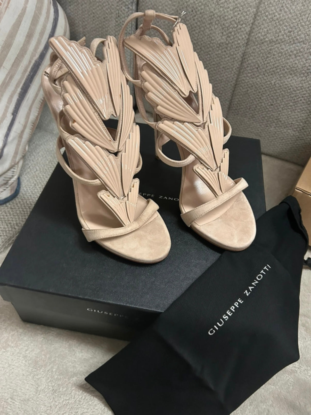 Giuseppe Zanotti Cruel 2.0 Alien Heels Brand New - 40