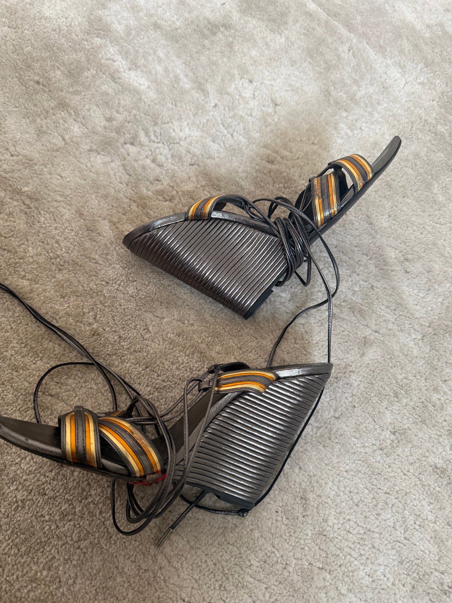 Saint Laurent Talitha Wedges - 38/38.5