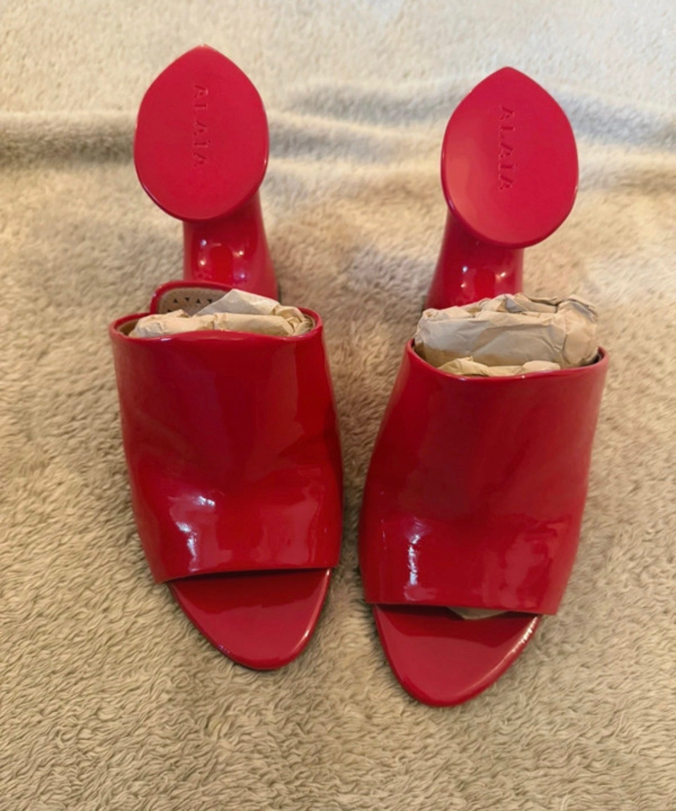 Alaia Sculptural Wedges - 38