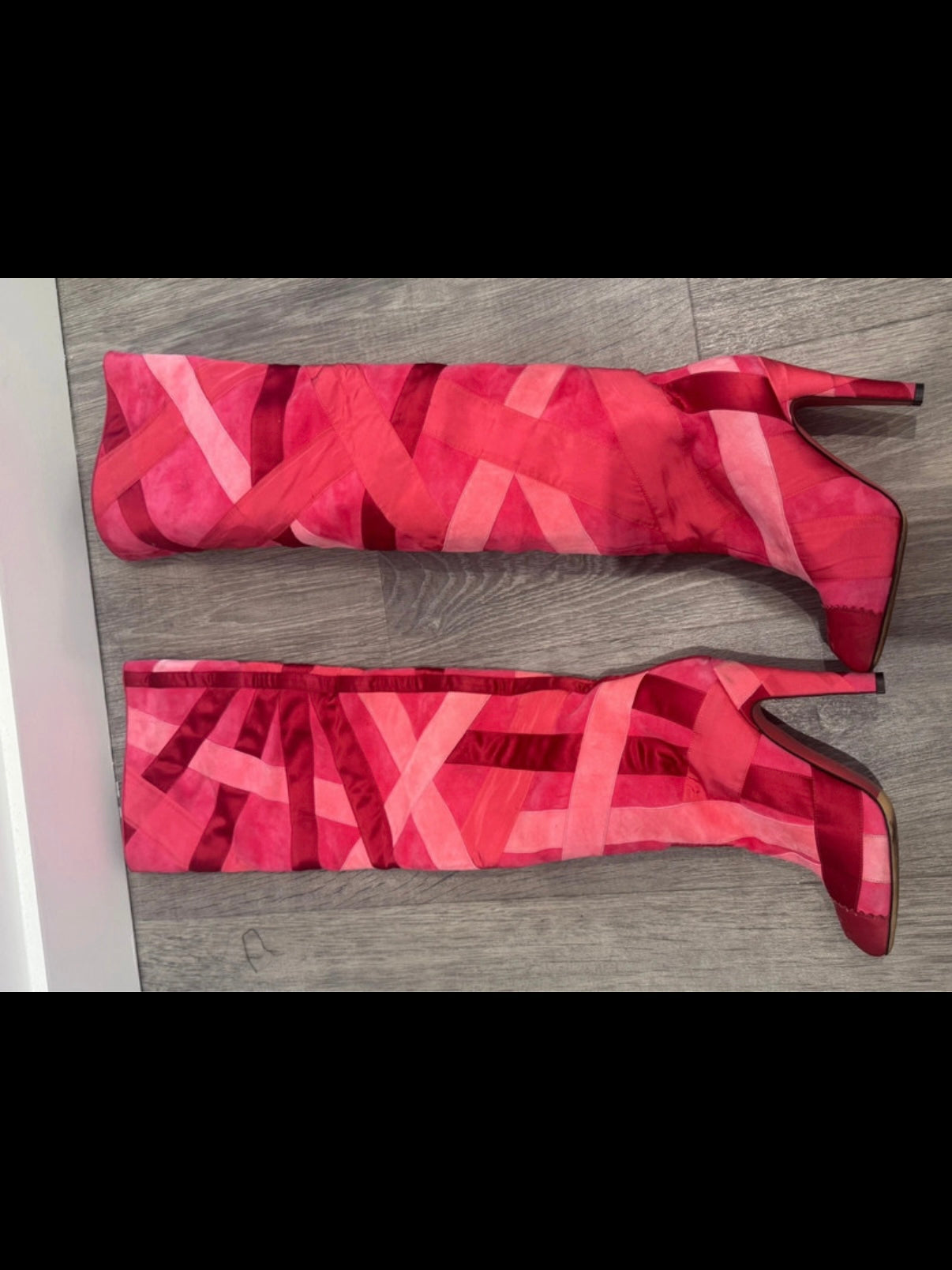 Chanel Patchwork Boots - 36