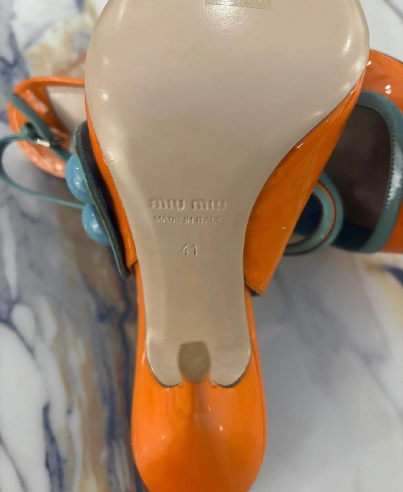 Miu Miu Fall 2015 Patent Court Heel Brand New - 41