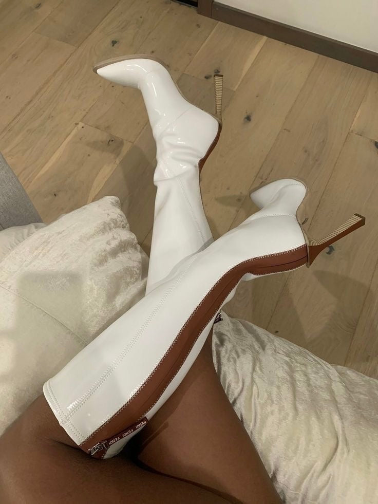 Fendi Patent Boots - 37