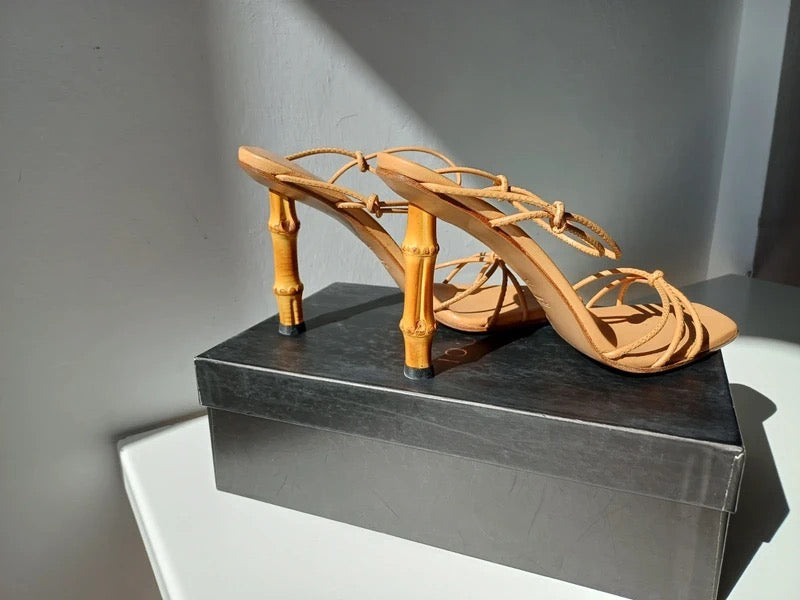 Gucci by Tom Ford Bamboo Heels - 39/40
