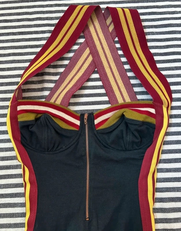 Jean Paul Gaultier Colour block Dress - S