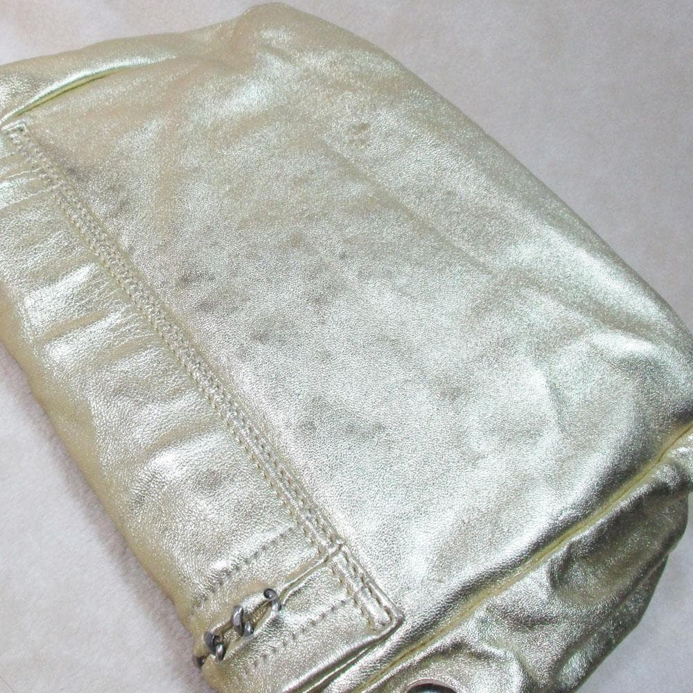 Chanel Gold Shoulder Bag Small