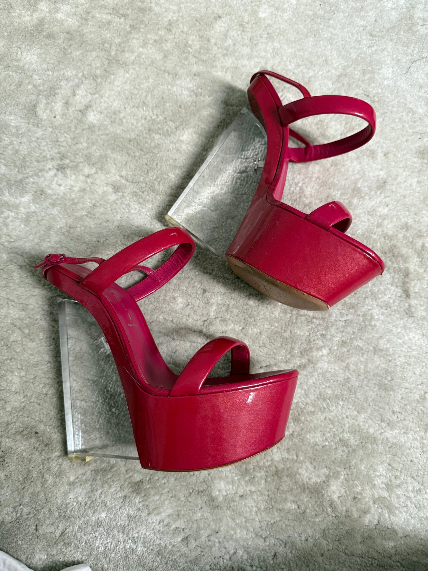 Casadei Perspex Wedges - 39