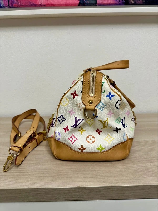 Louis Vuitton x Takashi Murakami Monogram Multicolore Courtney MM Bag