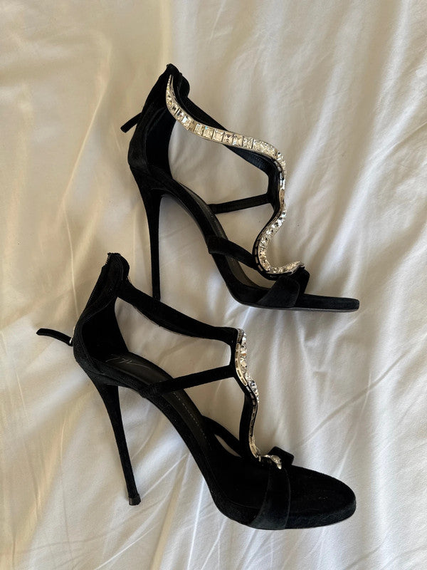 Giuseppe Zanotti Crystal Heels - 40