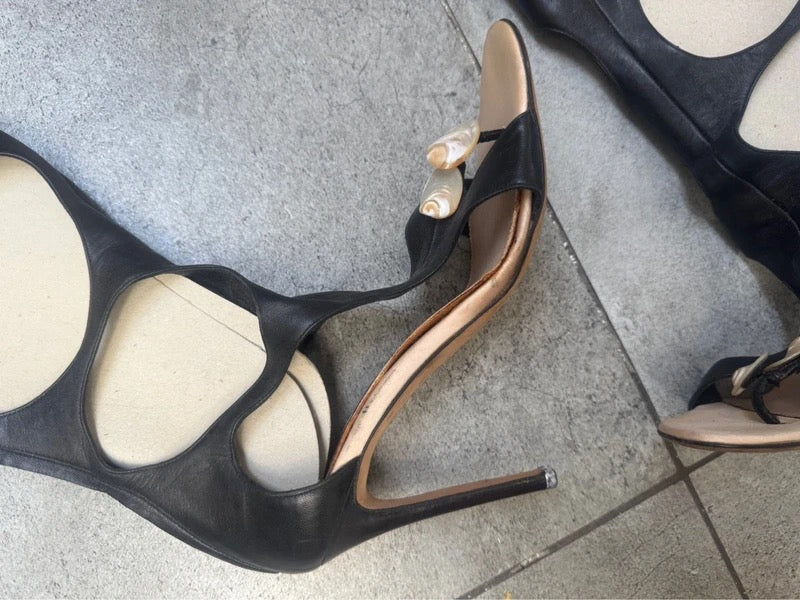 Sergio Rossi Gladiator Boots - 38