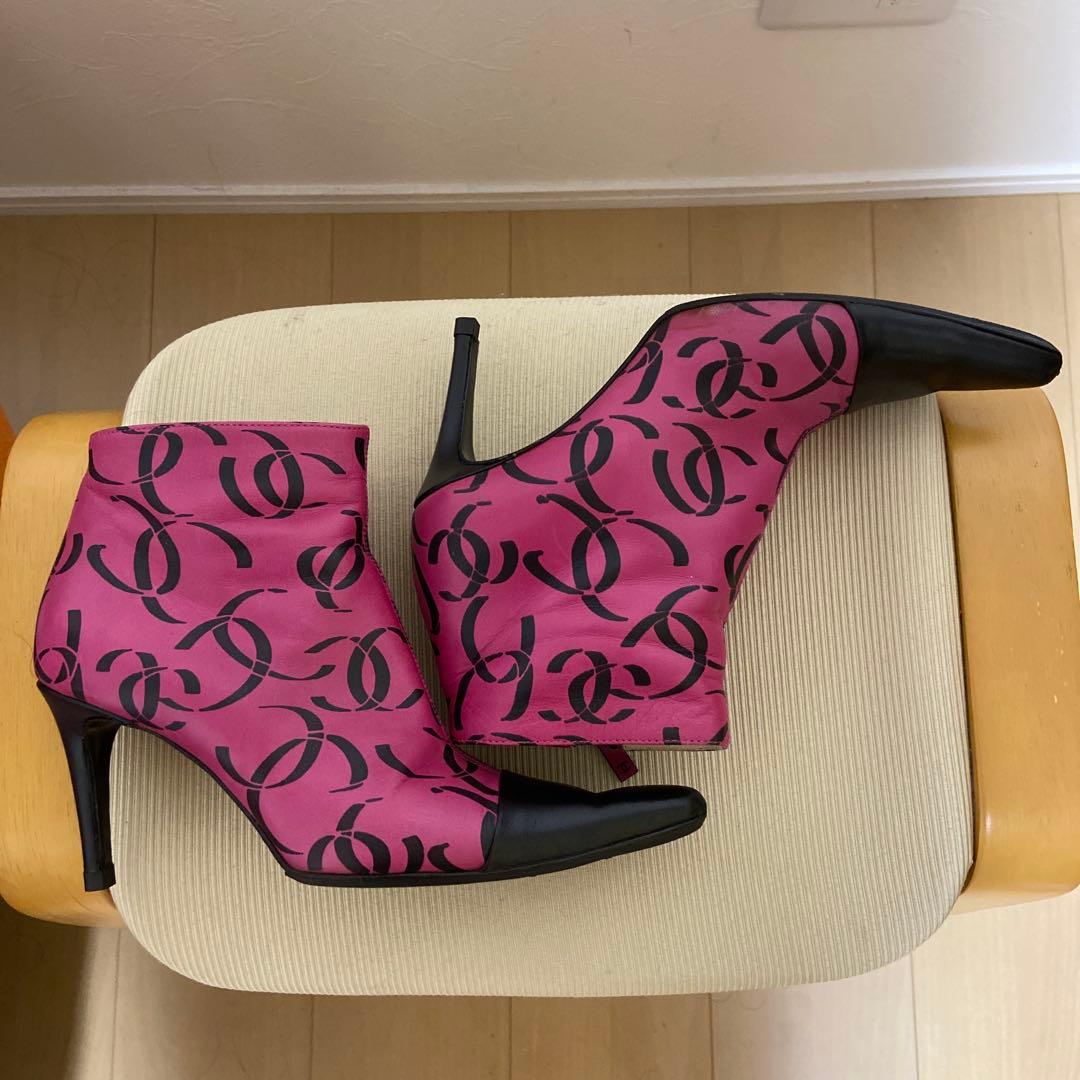 Chanel CC Logo Ankle Boots - 36.5