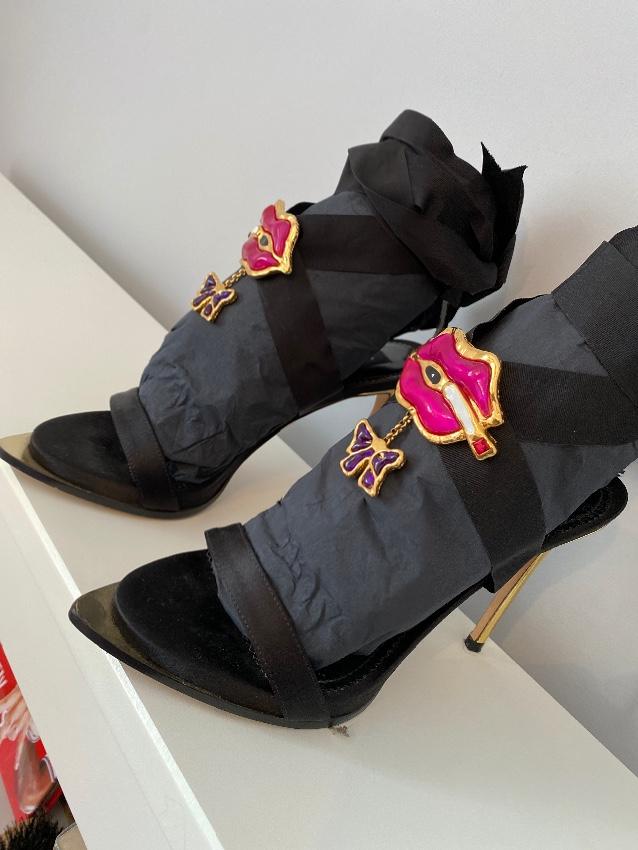 Dsquared2 Treasure Ribbon Heels - 36
