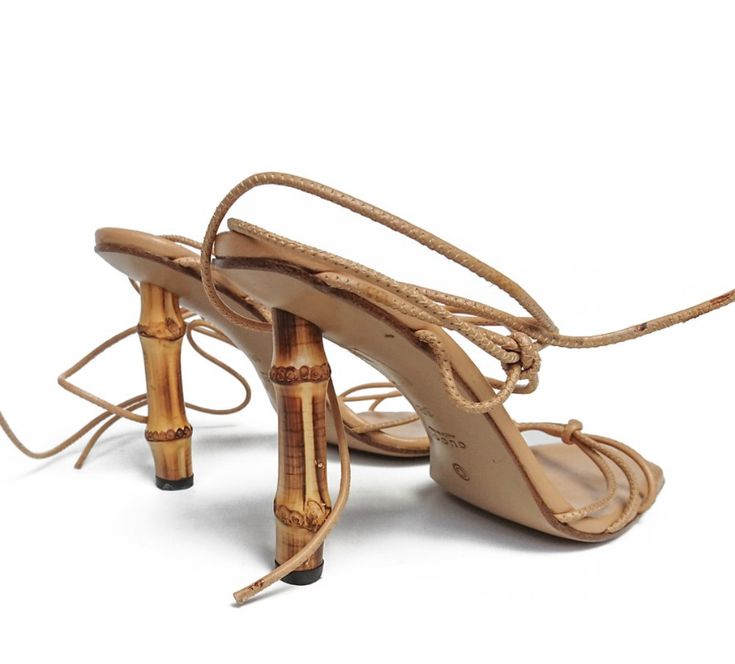 Gucci by Tom Ford Bamboo Heels - 39/40