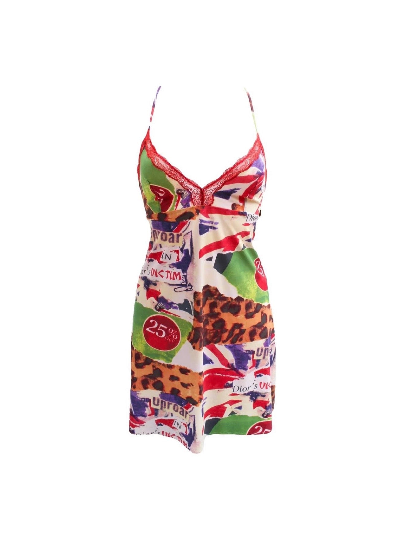 Dior Galliano Victim Slip Dress - S