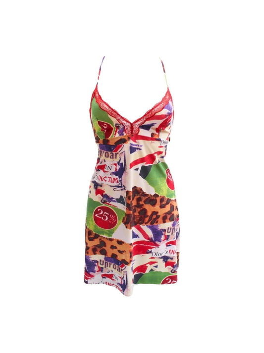 Dior Galliano Victim Slip Dress - S