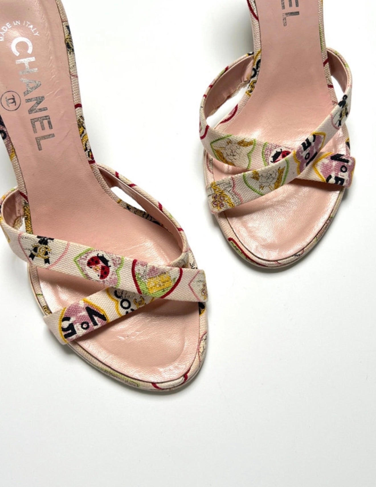Chanel Heart Mules - 36