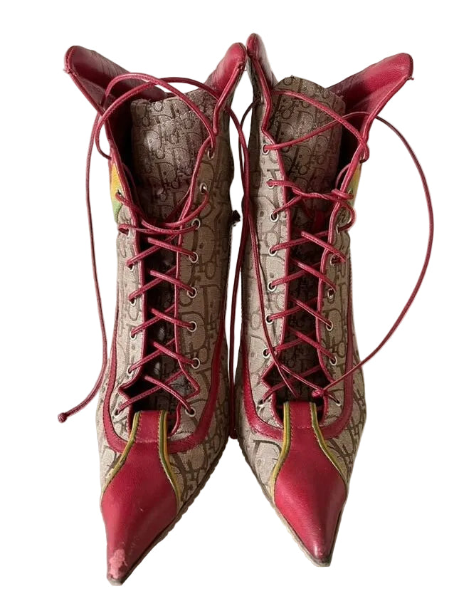 Dior Galliano Rasta Boots - 40