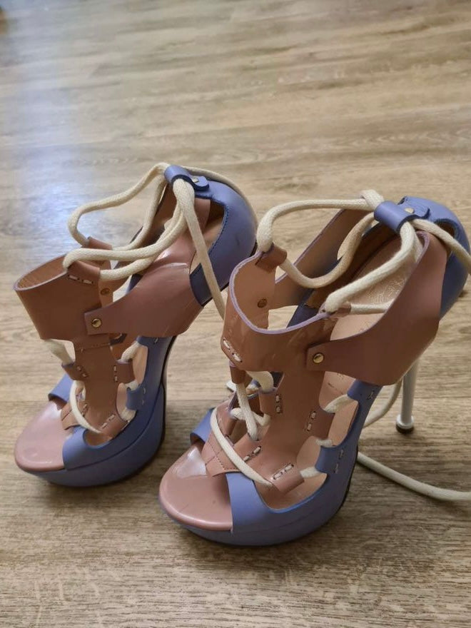 Versace Cruise 2011 Runway Heels - 38/38.5