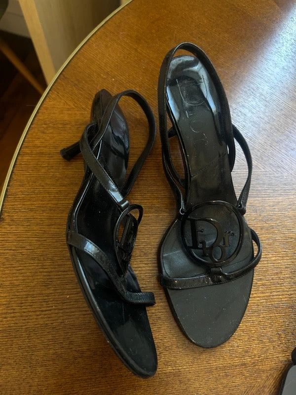 Dior Logo Heels - 37 + 40