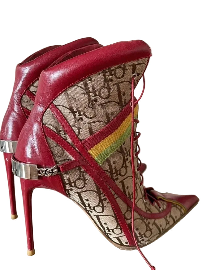 Dior Galliano Rasta Boots - 40