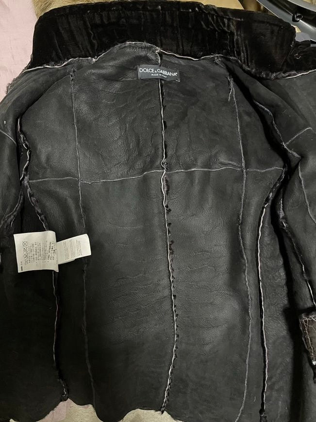 Dolce & Gabbana F/W 2005 Croc Jacket - S