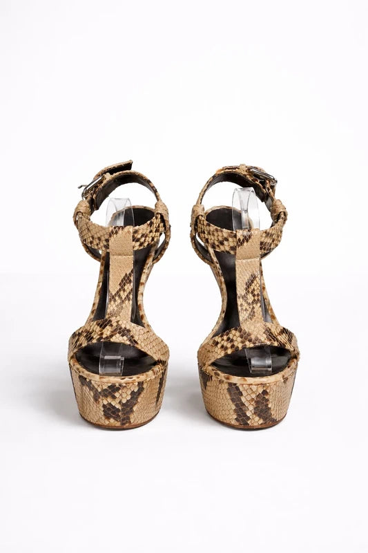 Giuseppe Zanotti T-strap Wedge Heel - 37