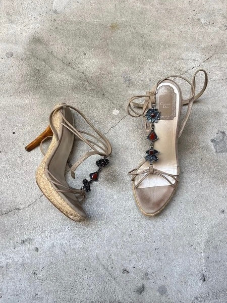 dior by john galliano ss2002 jewelry heels - 39