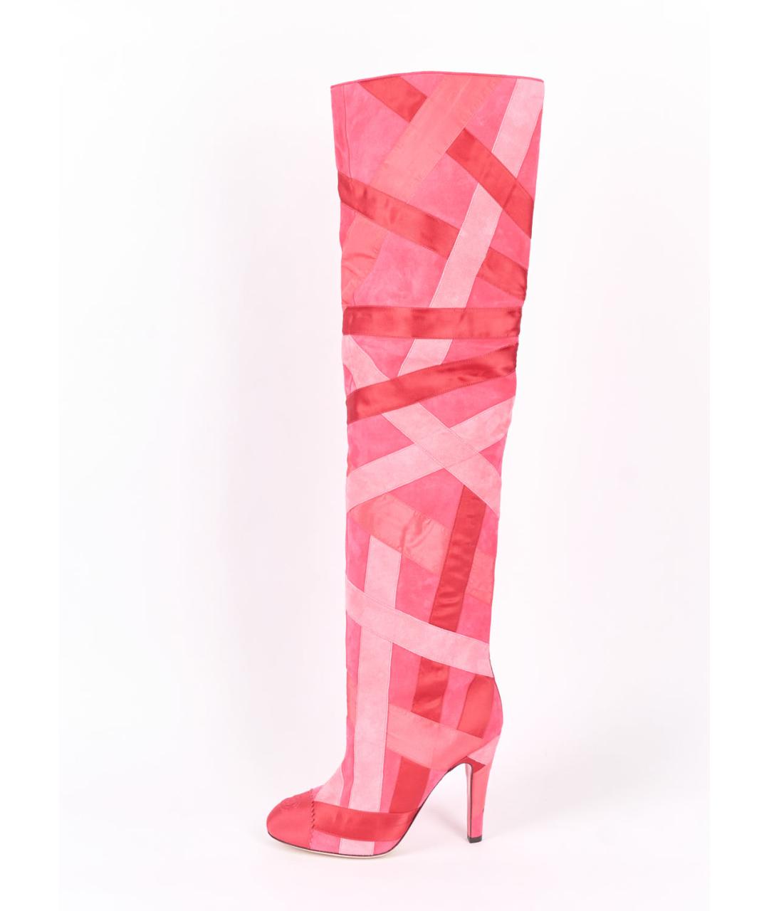 Chanel Patchwork Boots - 39