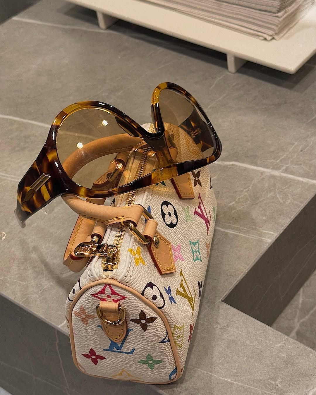 Louis Vuitton x Takashi Murakami Nano Speedy