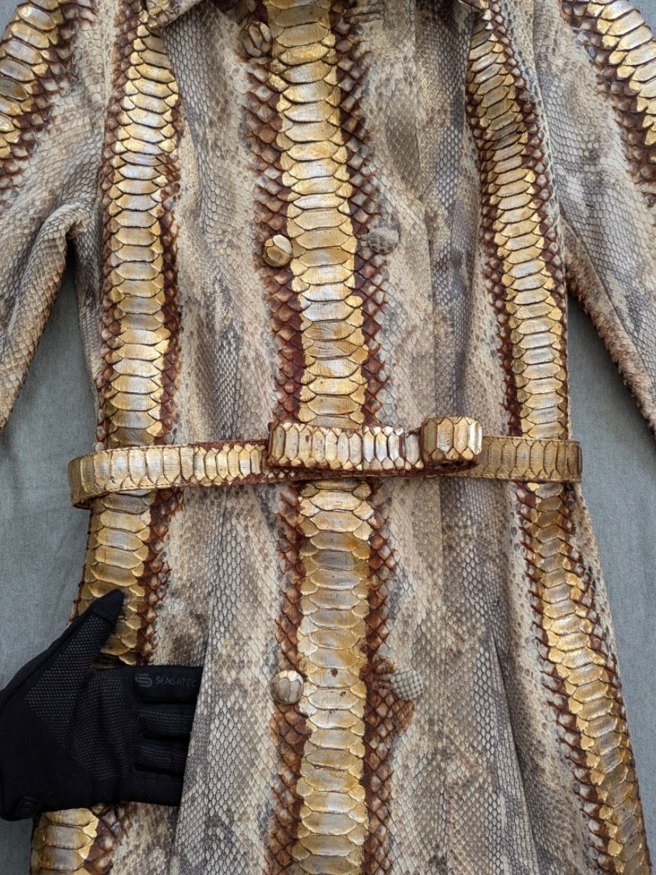 Dior 2008 Resort Collection Ombré Python Jacket - S/M