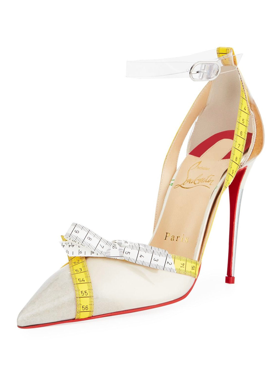 Christian Louboutin Measuring Tape Court Heel - 35