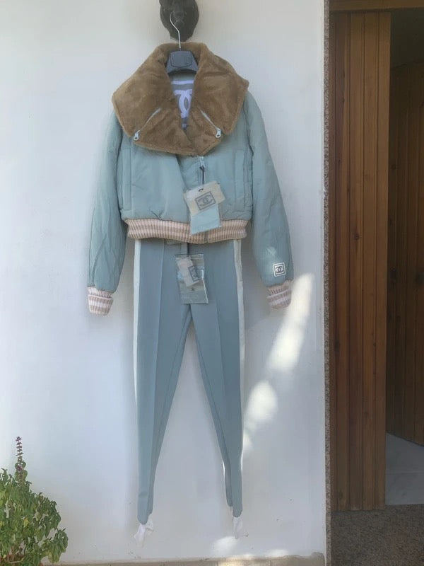 Chanel Ski Snow Jacket and Pants Set Brand New - M