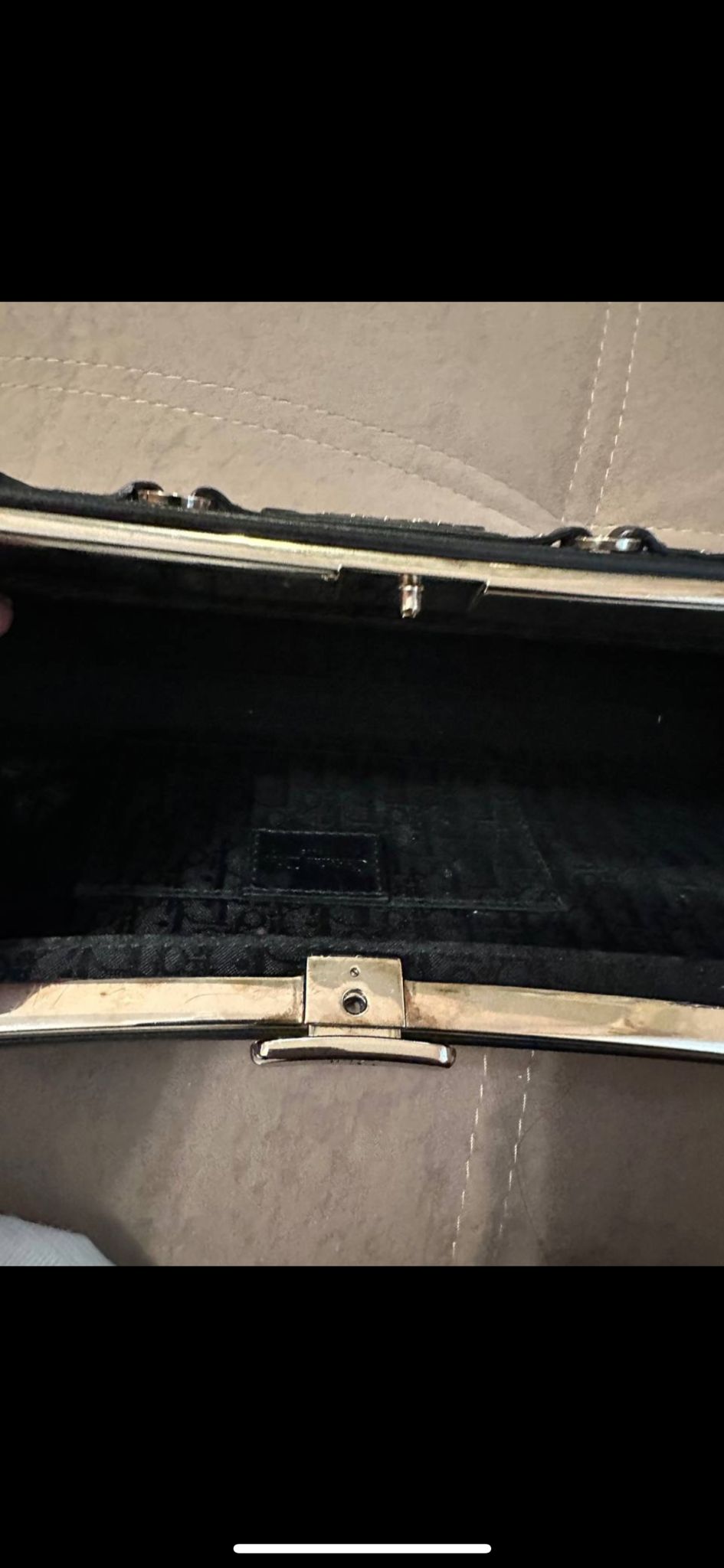 Dior Bondage Clutch and Chain Bag