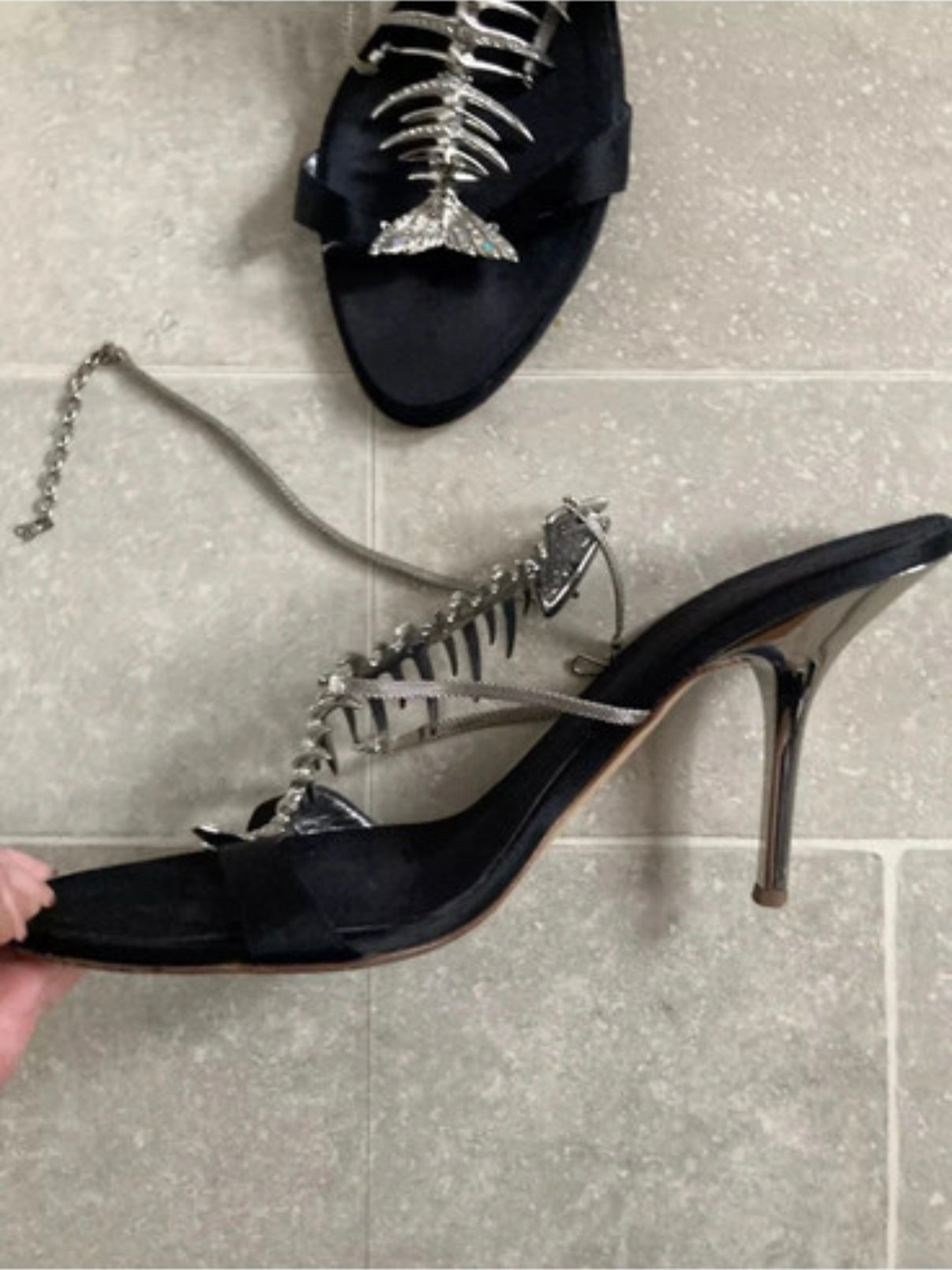 Giuseppe Zanotti Fishbone Heels - 39
