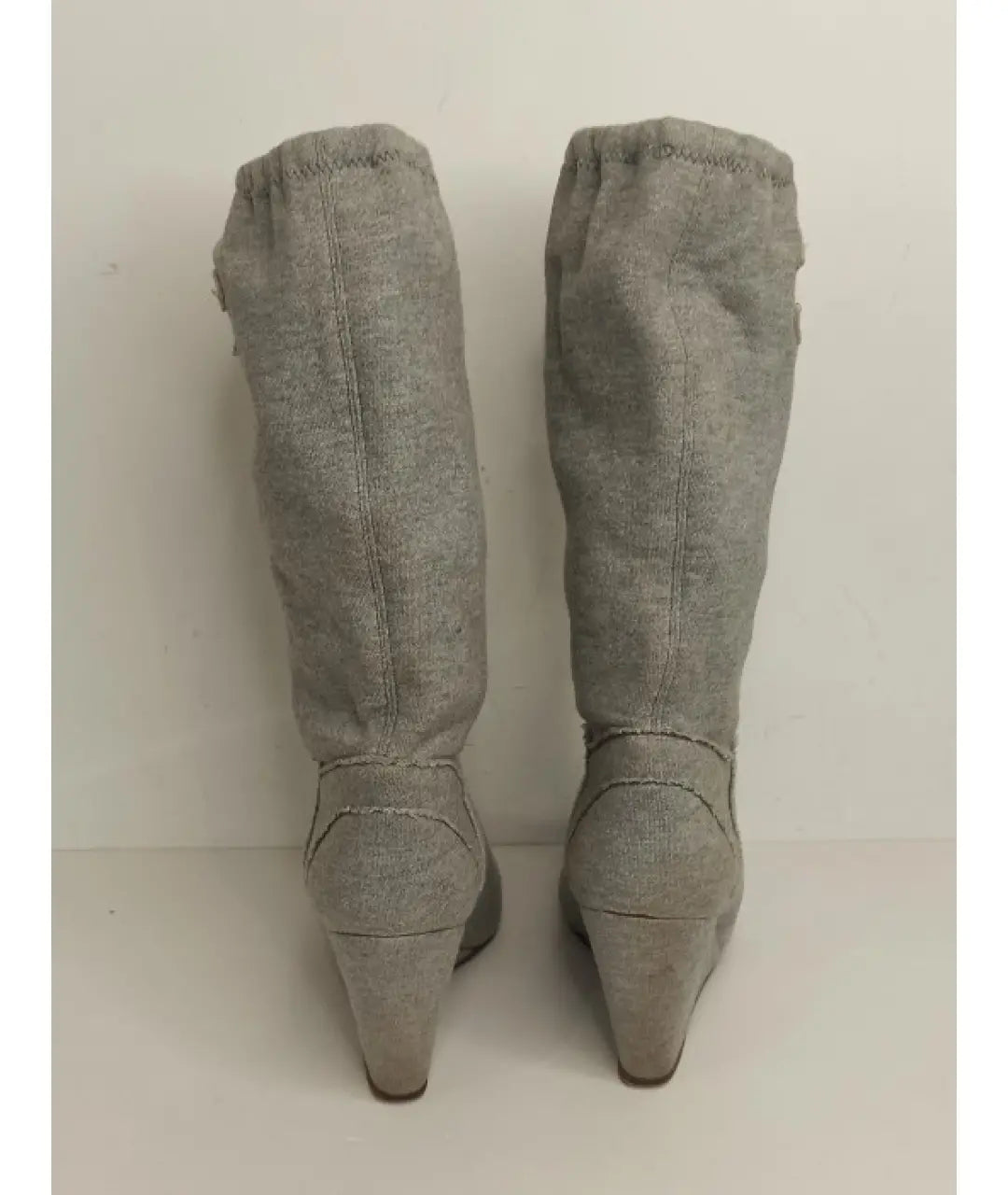 Chanel Open Toed Wedge Boots - 39