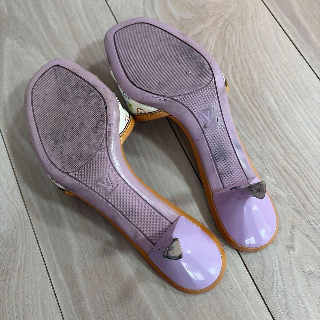 Louis Vuitton Takashi Murakami Mules - 35.5