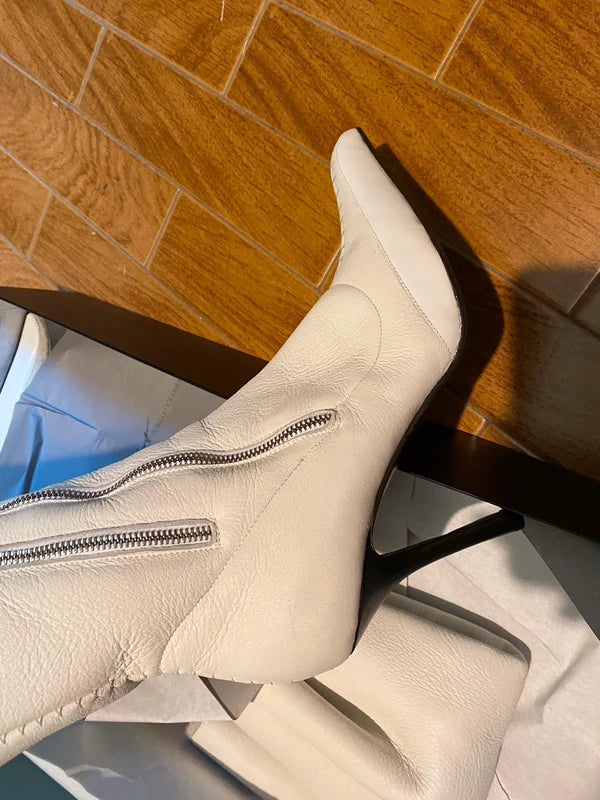 Giuseppe Zanotti Zip Boots with Fur Lining - 41