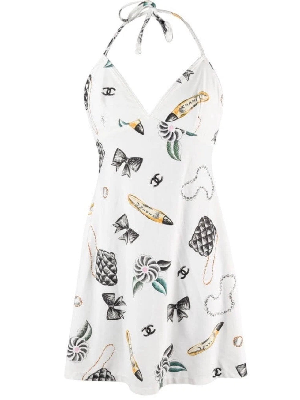 Chanel 1994 Print Dress - S/M