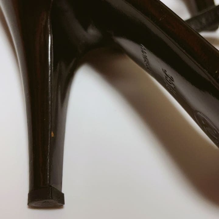 Chanel Logo Charm Heels - 35.5