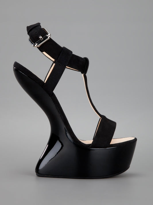 Giuseppe Zanotti T-strap Wedge Heel - 39