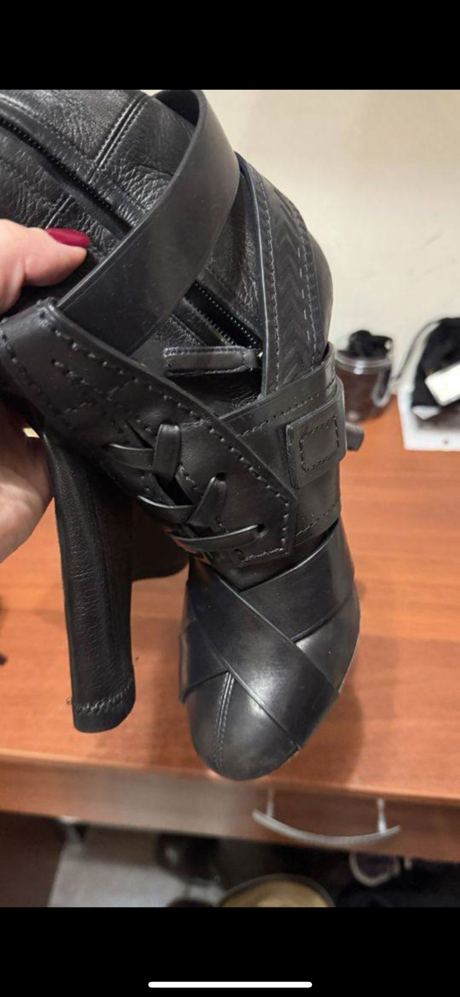Tom Ford 2016 Gladiator Bondage Buckle Boots - 38