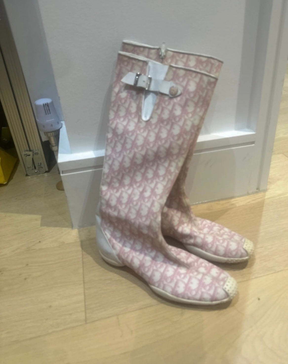 Dior Trotter Monogram Boots - 40