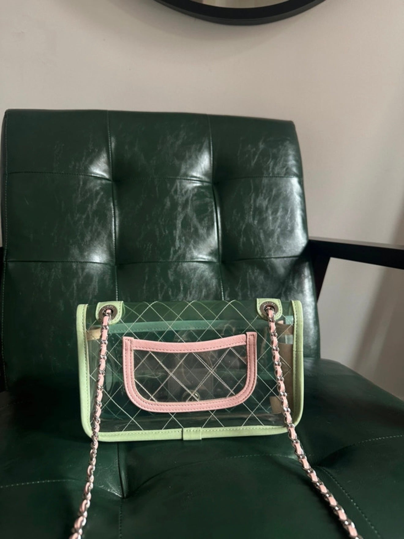 Chanel Coco Splash PVC Mini Classic Flap Bag
