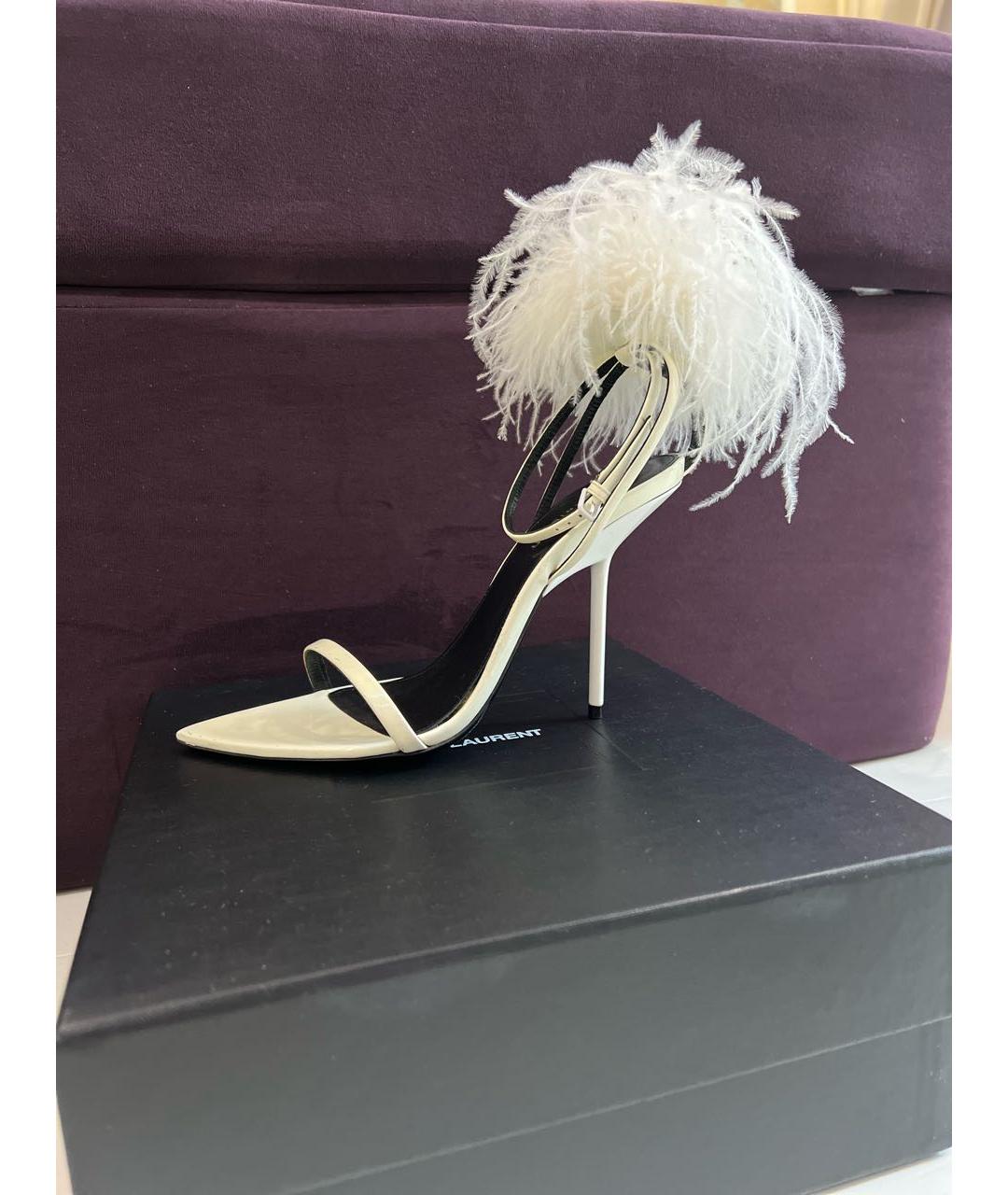 Saint Laurent Feather Heels - 38.5